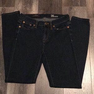 J. Crew Toothpick Skinny Jeans Size 26